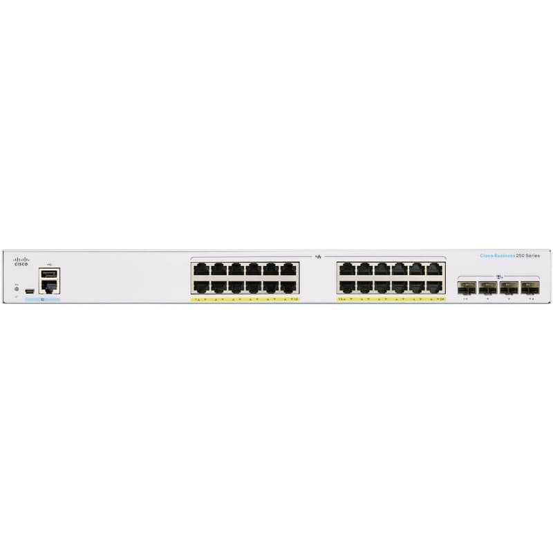 Cisco Catalyst CBS250-24P-4G PoE+ Switch